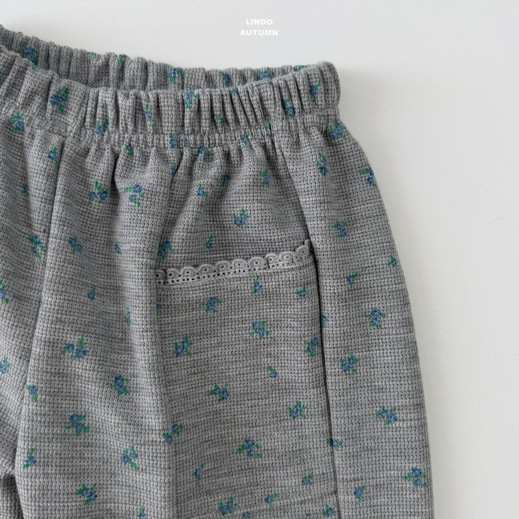 LINDO bloom waffle pants (80-125cm)