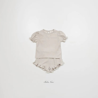 Bebenine Puff Shorts Set (65-110cm)