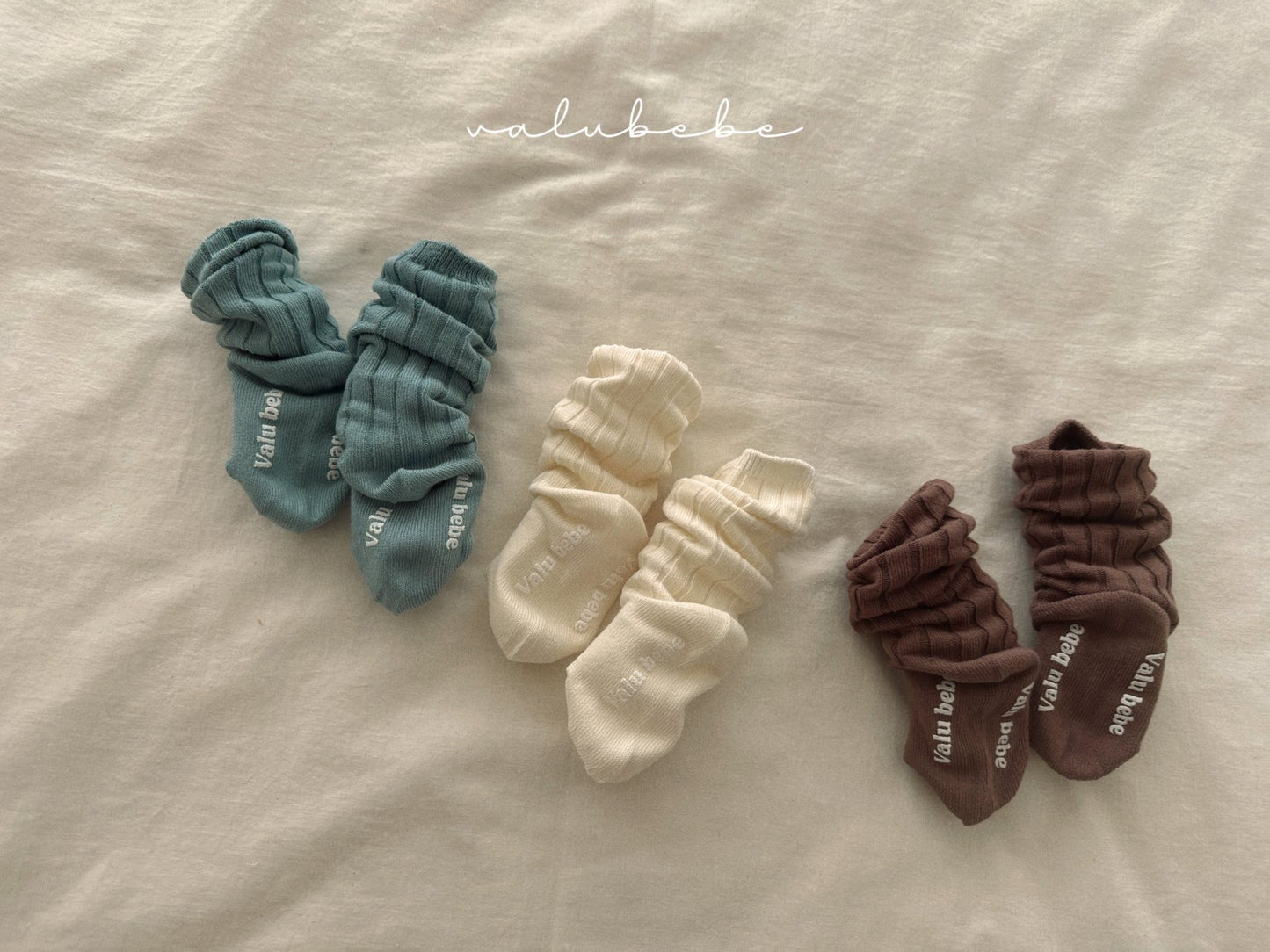 valubebe daily rib socks set(baby)