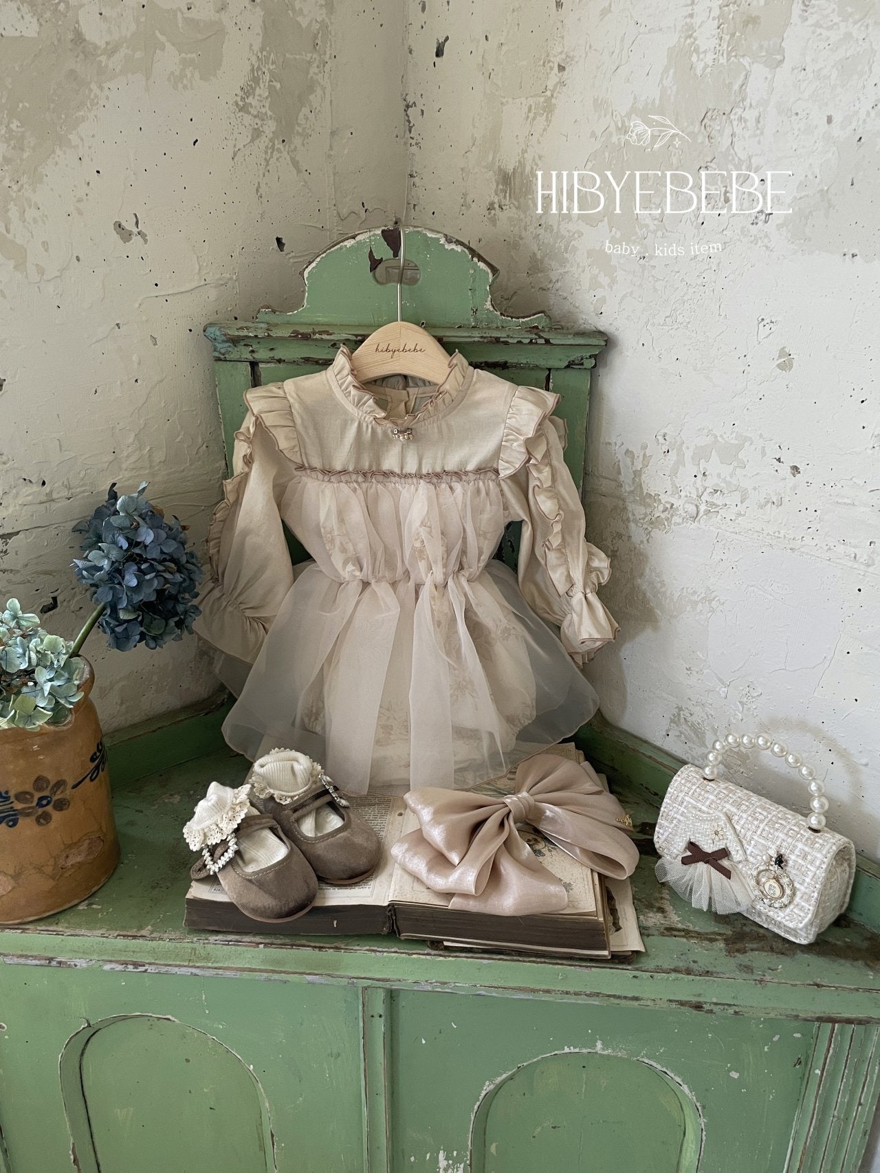 hibyebebe marie flower suit (75-90cm)