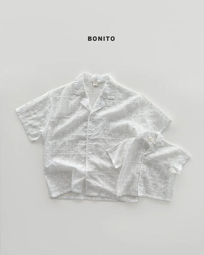 Bonito see-through lace shirt (Bebe & kids & adult )