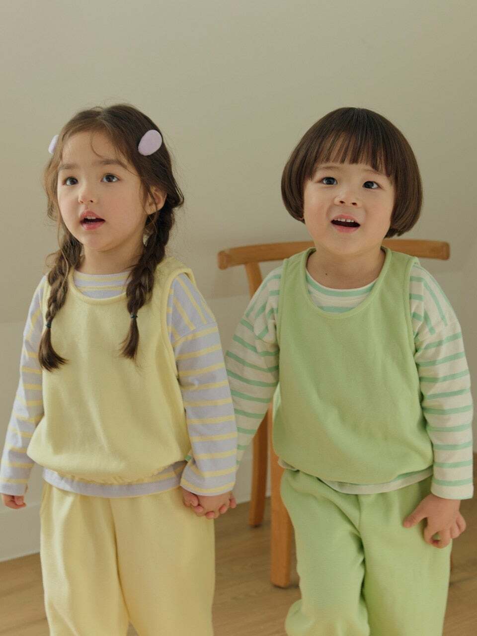 DAILYBEBE no-sleeve SET-UP (75-145cm)