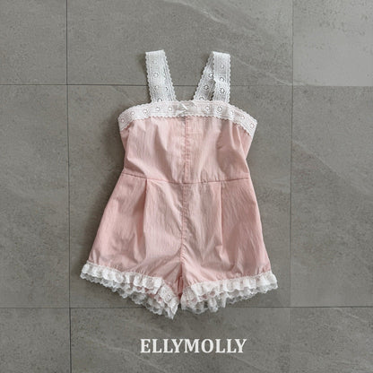 ELLYMOLLY pure lace jumpsuit (90-145cm)