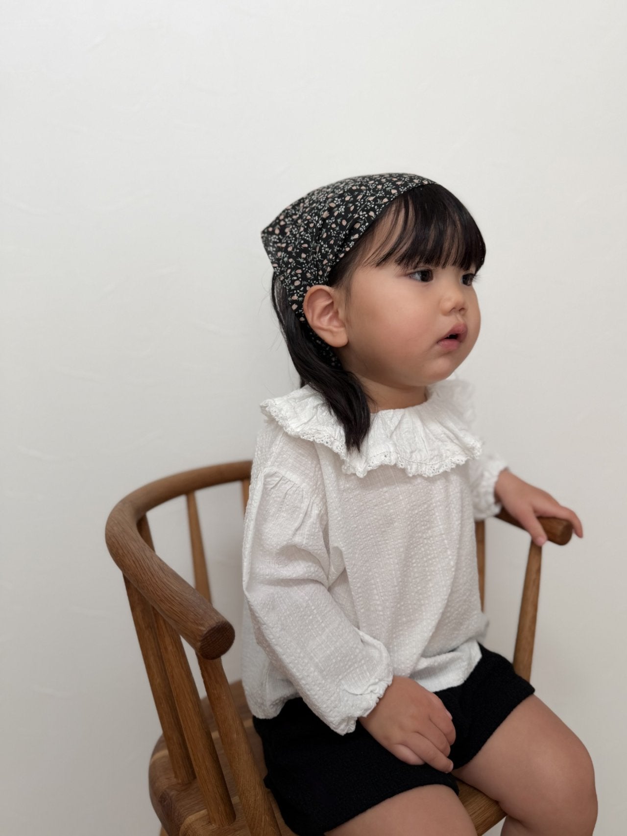 mimi market ray collar blouse (75-90cm)