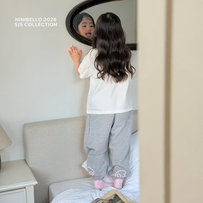 ninibello angel pintuck pants (80-130cm)