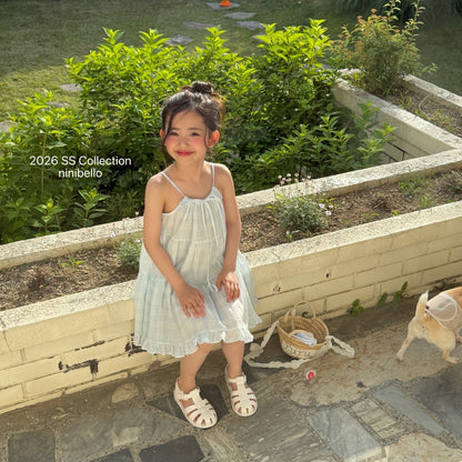 ninibello pure tiered dress (80-130cm)