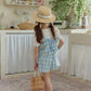 melikey bread and check shorts (80-140cm)