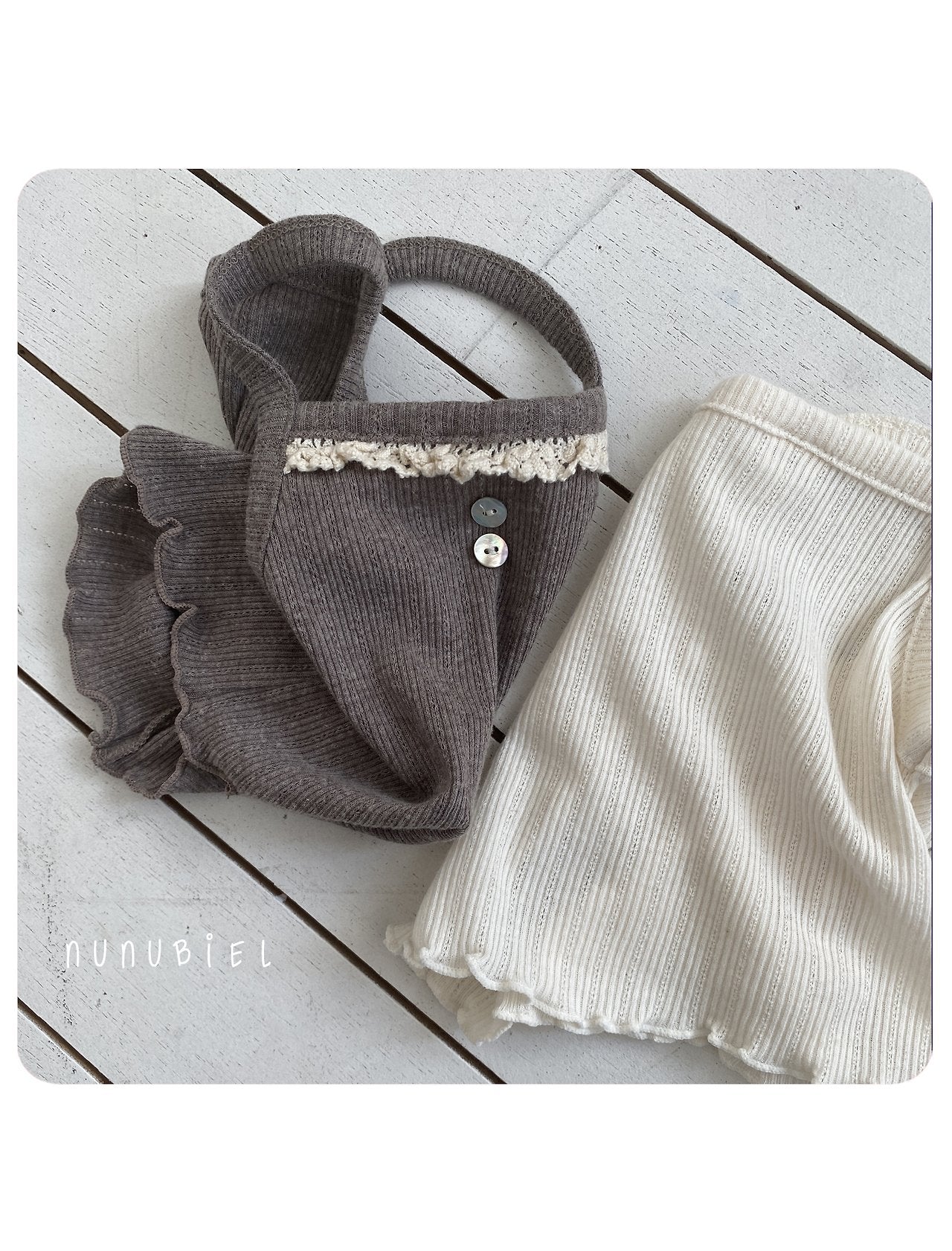 nunubiel bebe eyelet sleeveless (6-18m)