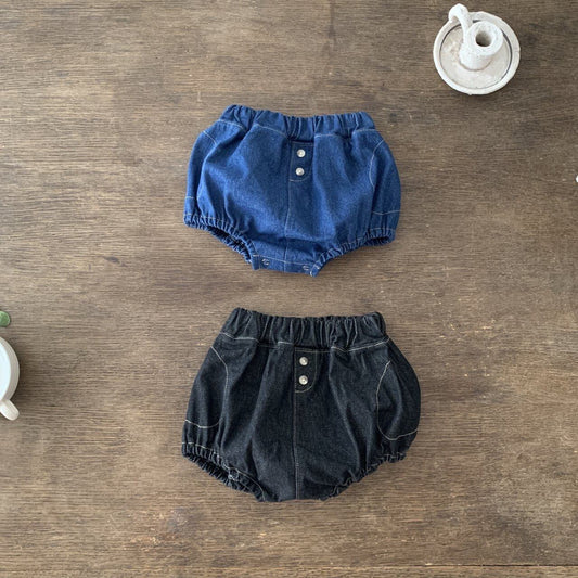 bebeholic denim bloomer (Bebe 3-18m)