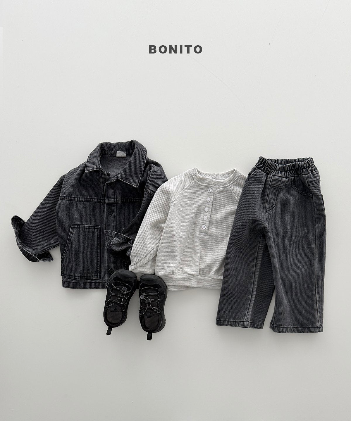 bonito henley neck mtm (~80-140cm)