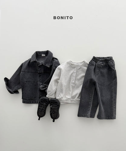 bonito henley neck mtm (~80-140cm)