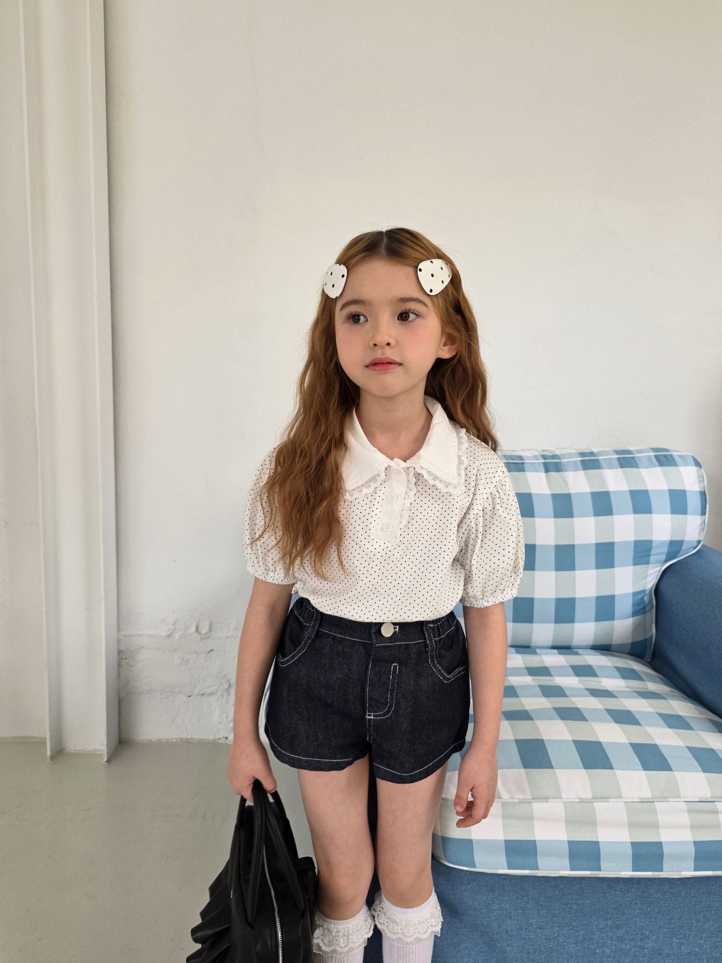 ELLYMOLLY non fade micro short pants (90-145cm)