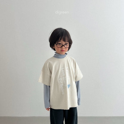 digreen stretchy soft turtleneck (90-130cm)