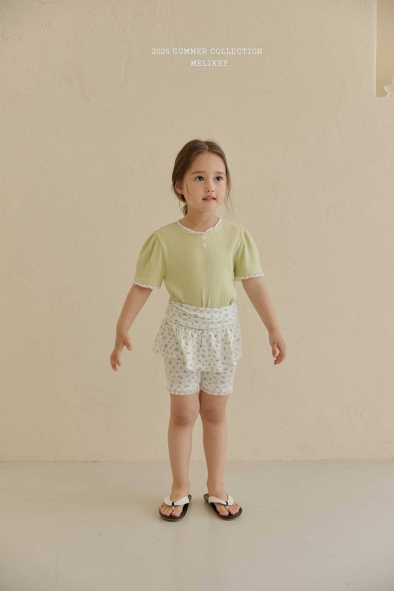 melikey shirred 5short skirt leggings (~80-140cm)