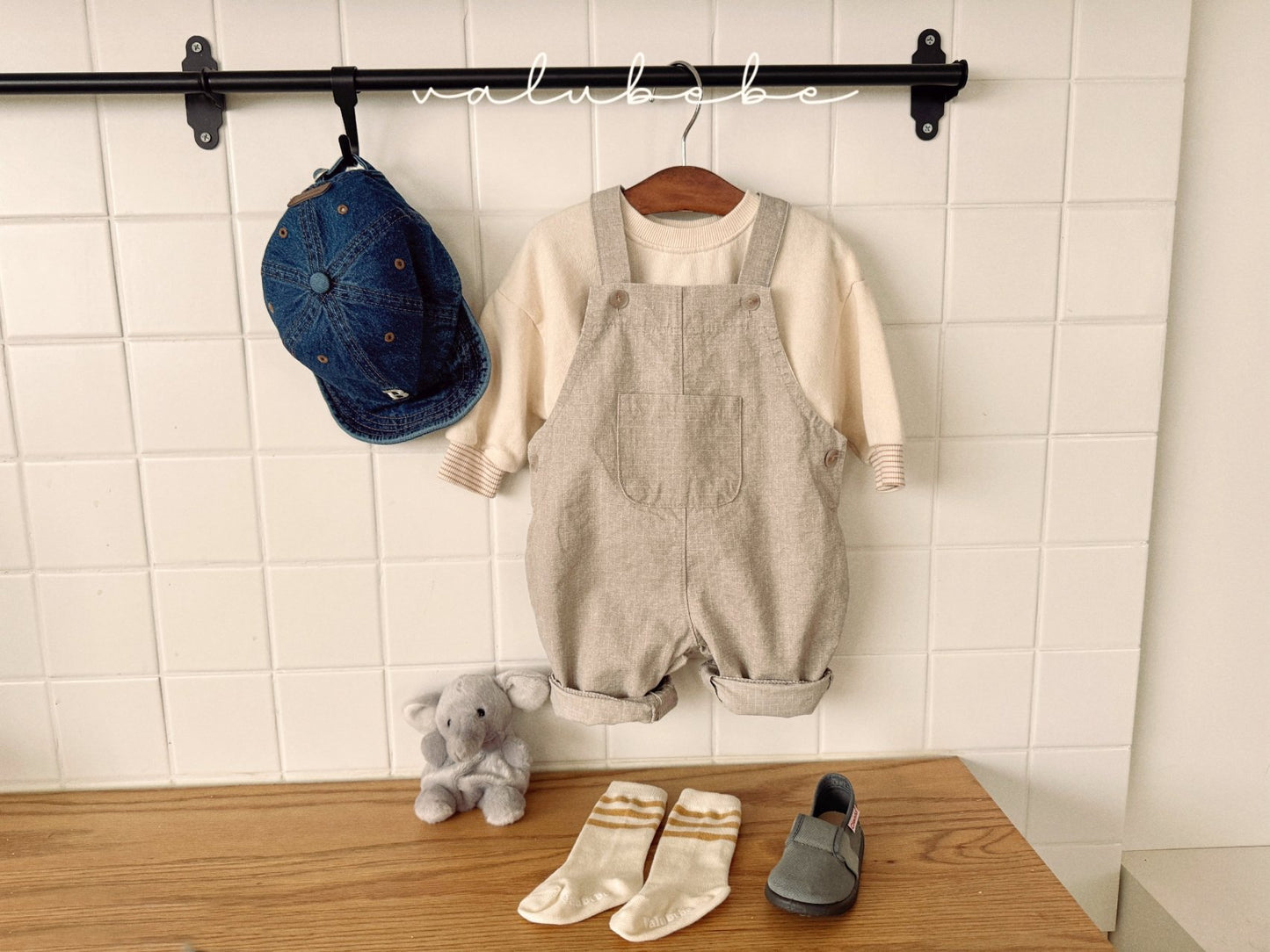valubebe roy overall suit (3-18m)