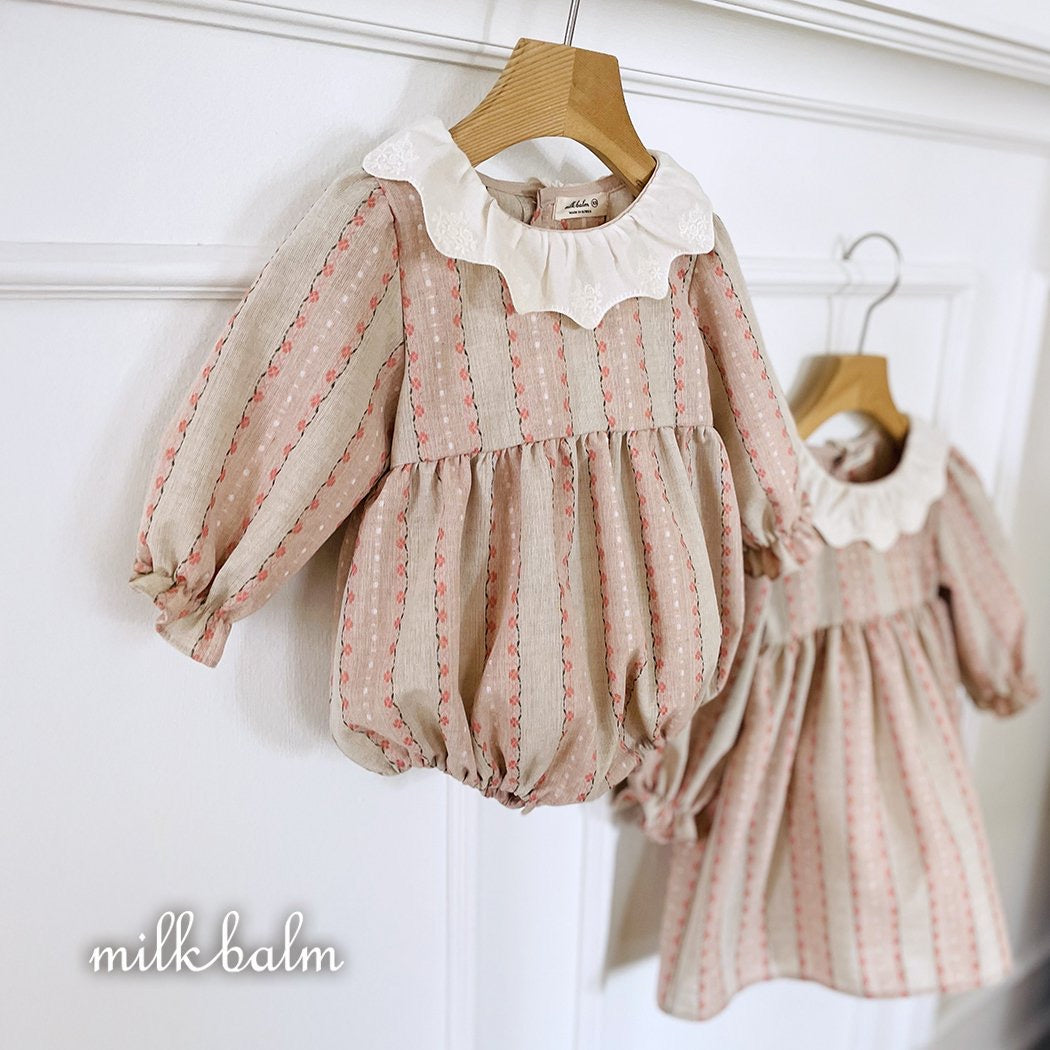 milkbalm garden flower suit (3-18m)