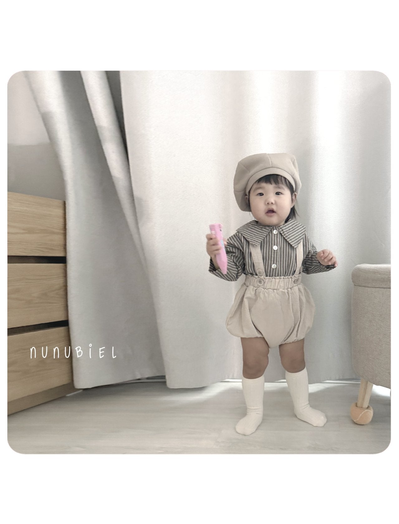 nunubiel bebe stripe shirts (3-18m)