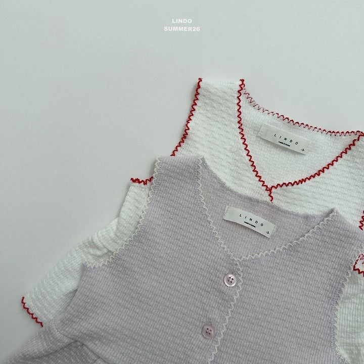 Lindo Hey Frill Vest  (85-125cm)