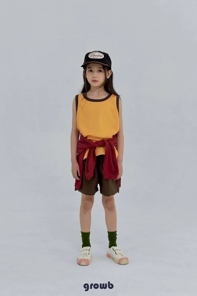 Growb Plain Shorts (90-155cm)