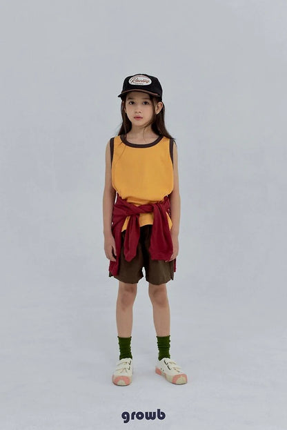 Growb Plain Shorts (90-155cm)