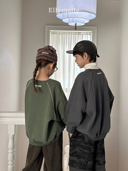 EllyMolly 流水線拼色上衣 (90-160cm)