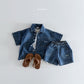 bonito fatigue denim pants (70-140cm)