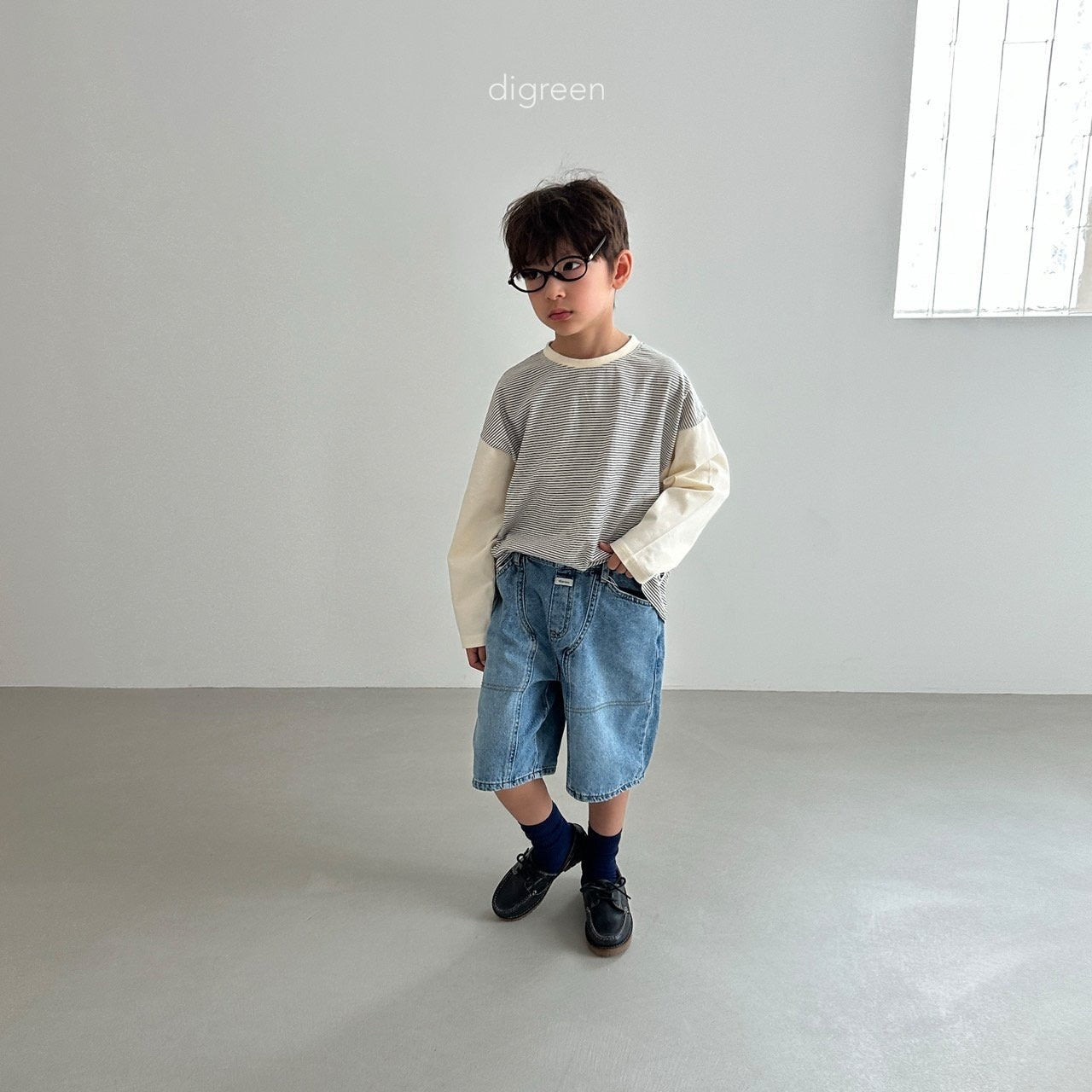digreen color toning st t-shirt (90-130cm)