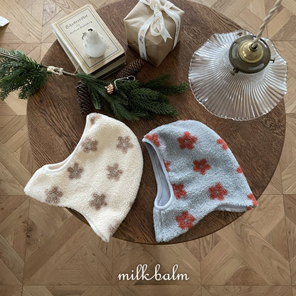 milkbalm flower balaclava