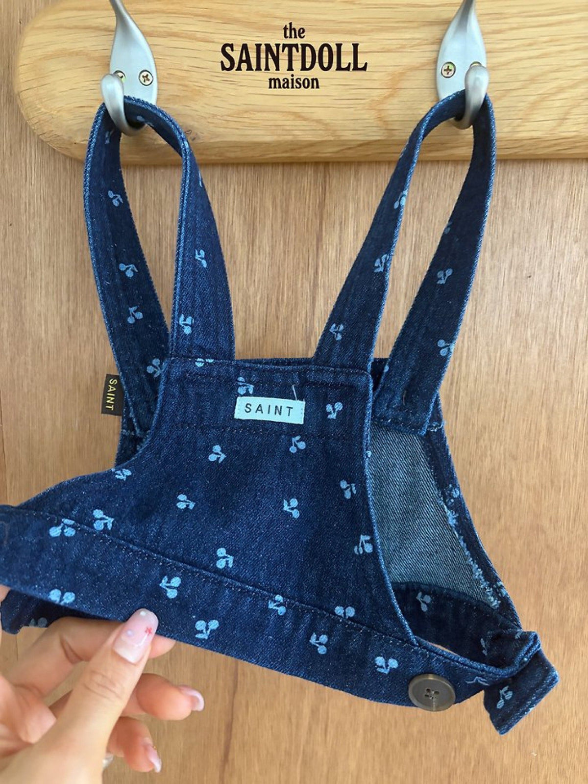 saintdoll cherry suspenders (90-150cm)