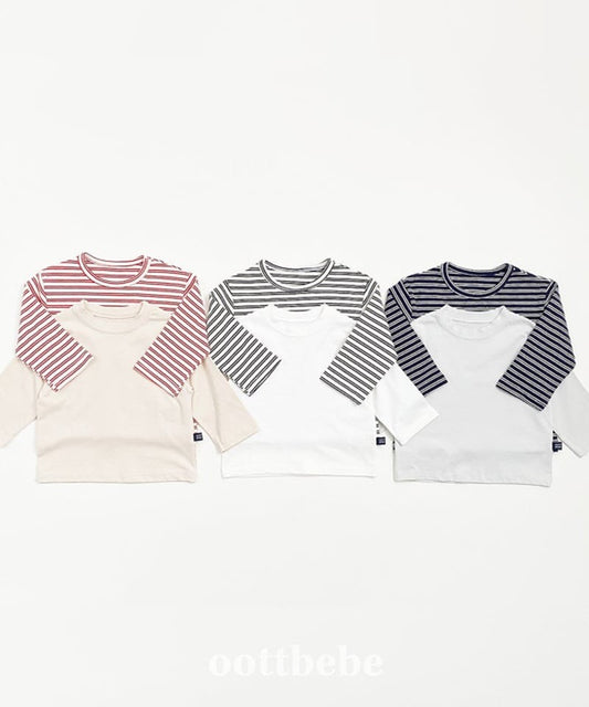 oottbebe oreo 1+1 t-shirt (75-120cm)