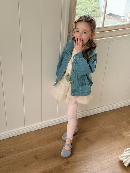 aiai lili sailor denim jacket (95-140cm)