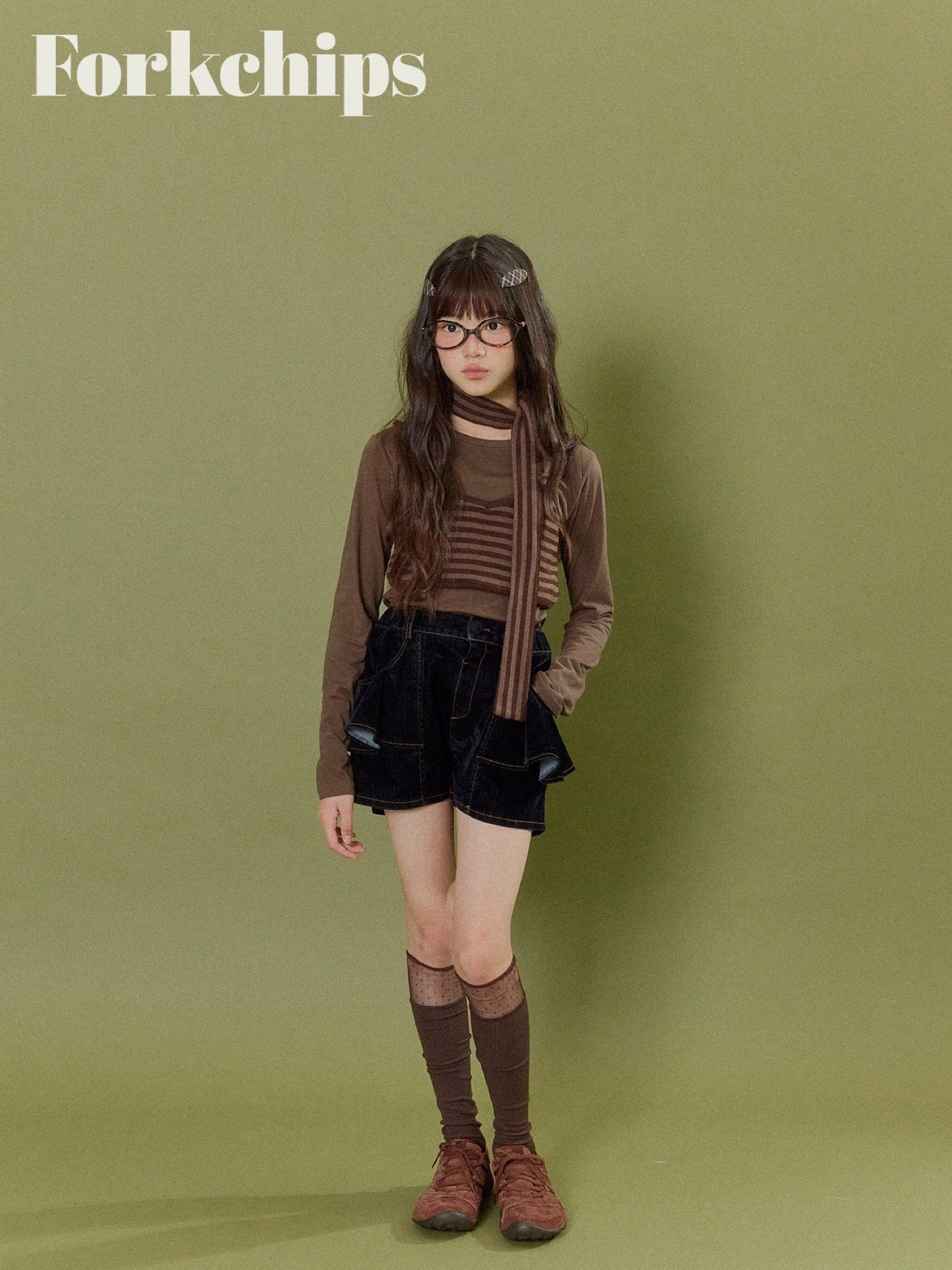 FORKCHIPS bear border sleeveless (95-160cm)