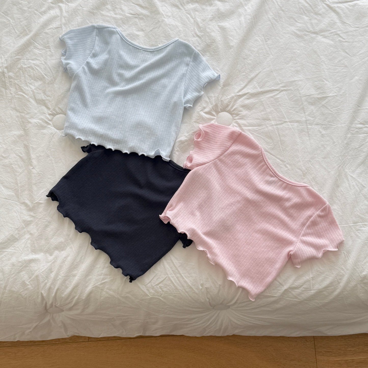 ninibello mellow eyelet tee (80-130cm)