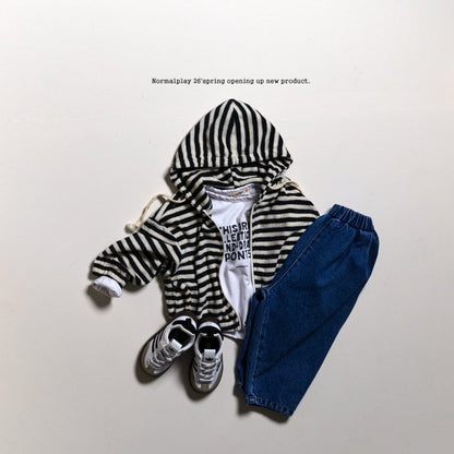 normalplay oreo hoodie zip-up (75-140cm)