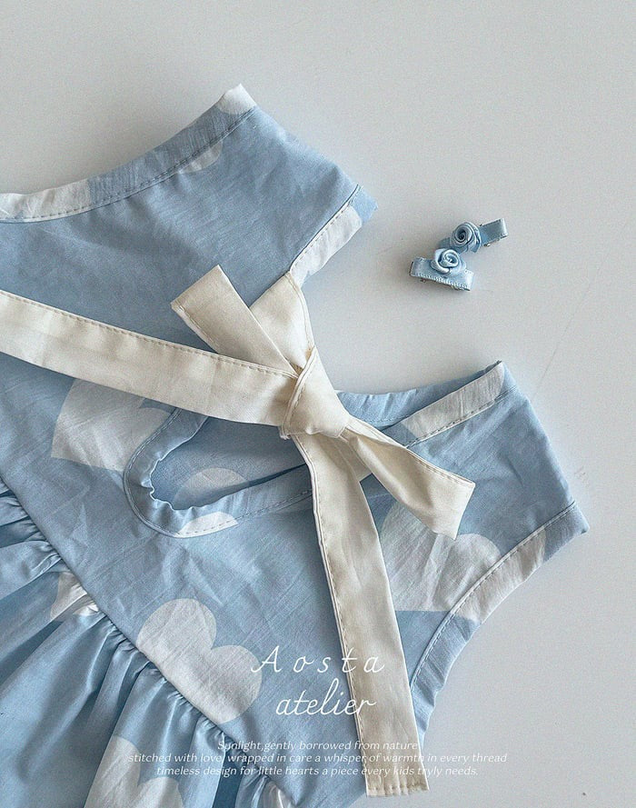 aosta Heart blouse (70-110cm)