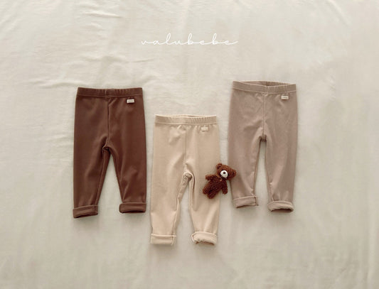 valubebe basic rib leggings (80-110cm)