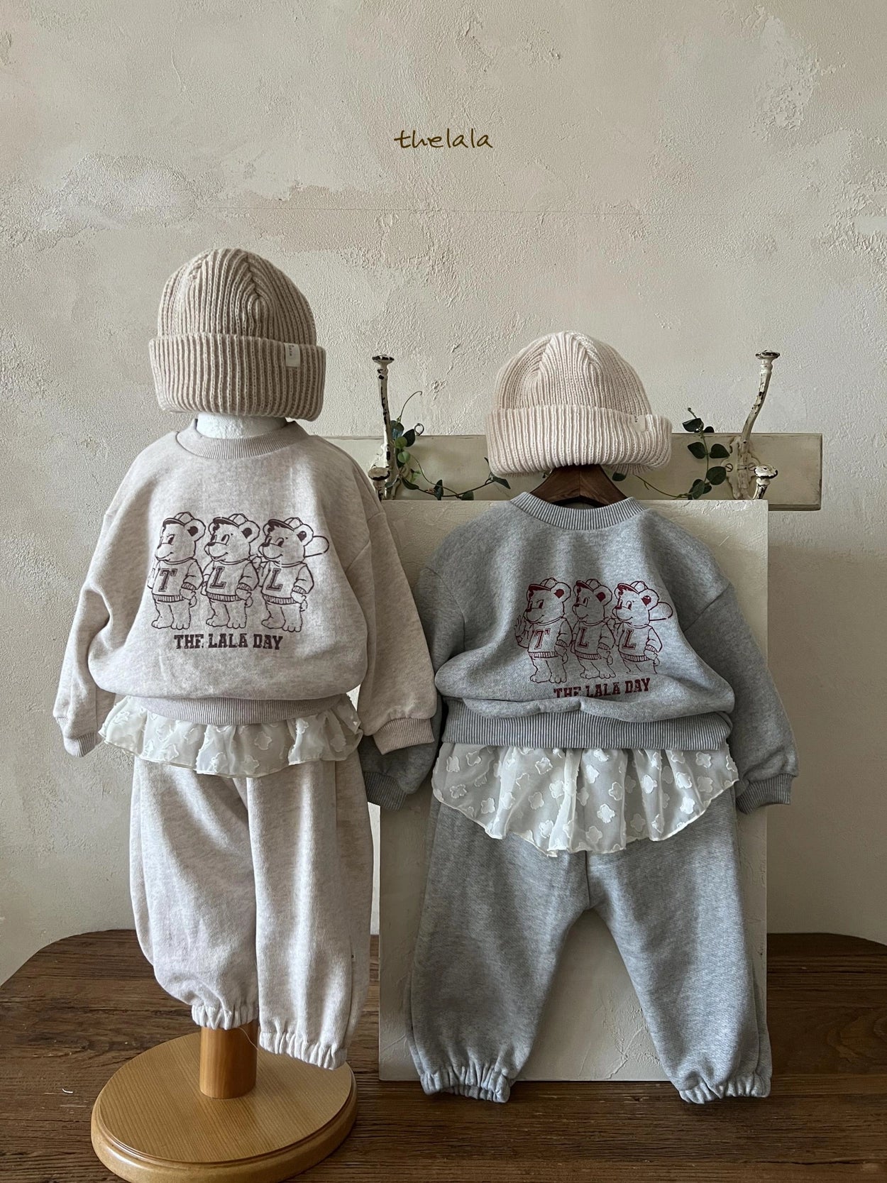 Lala Three Bear Man to Man (kids & adult)