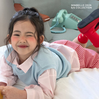 ninibello vanilla cotton shirt (80-130cm)