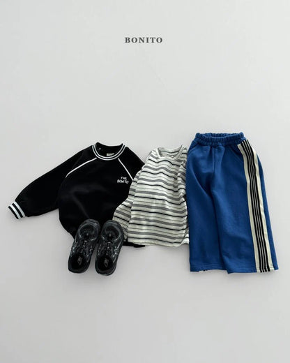 Bonito Stripe Raglan Sweatshirt (~80-140cm)