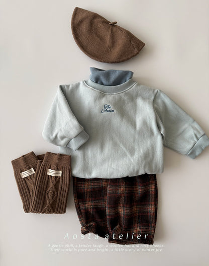 Aosta check pants (~70-115cm)