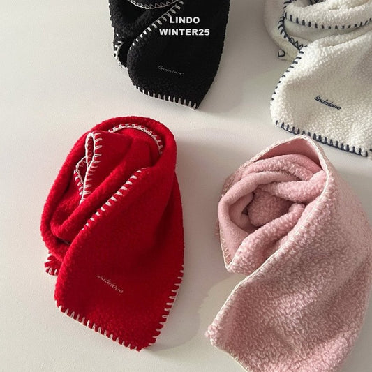 LINDO melo embroidery muffler