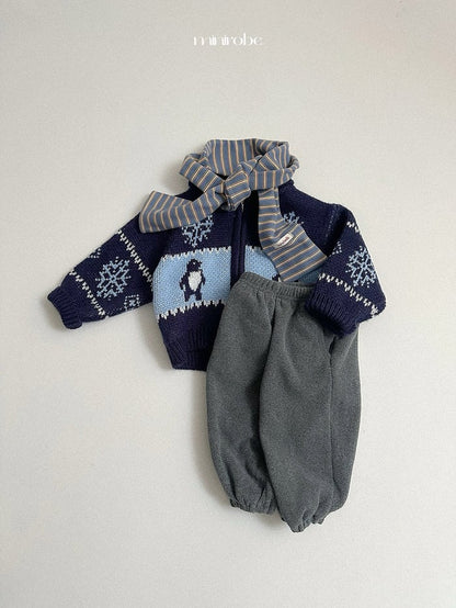 minirobe teddy jogger pants (75-110cm)