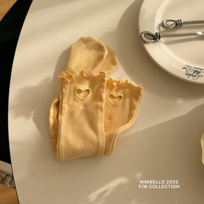 ninibello eyelet knee socks