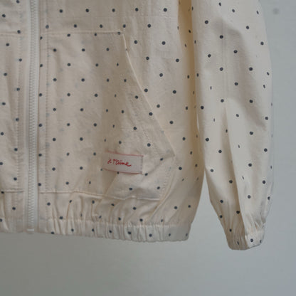 momoann dot zip up (90-140cm)