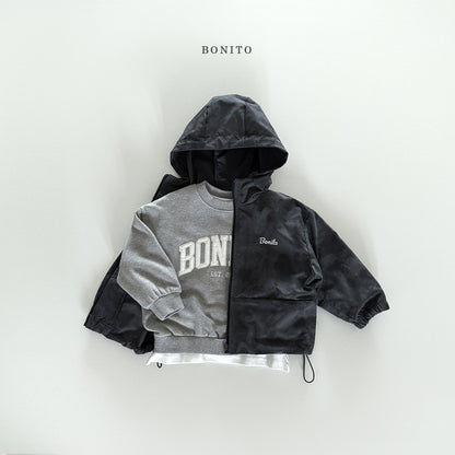 bonito windbreaker hood jumper (~80-140cm)