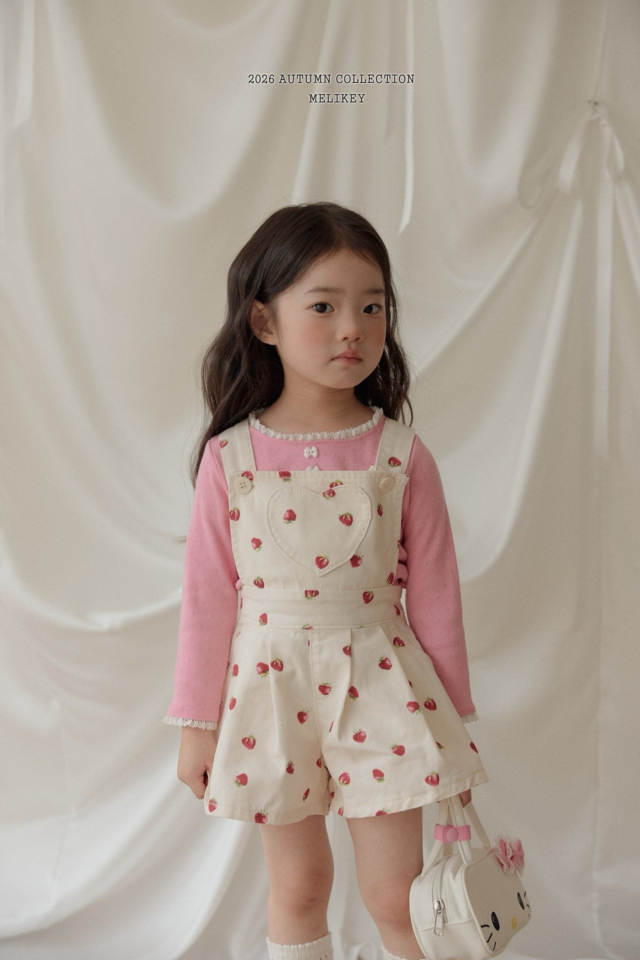 melikey strawberry heart suspender (~80-140cm)