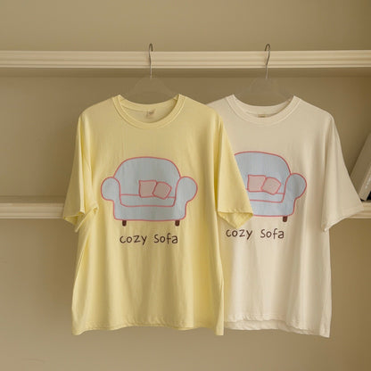 ninibello cozy sofa short sleeve t-shirt(adult)
