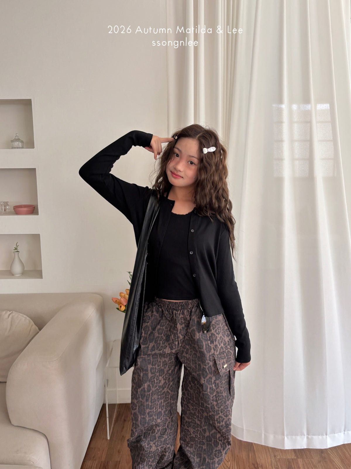 matilda&lee lace halter cardigan set (85-165cm)