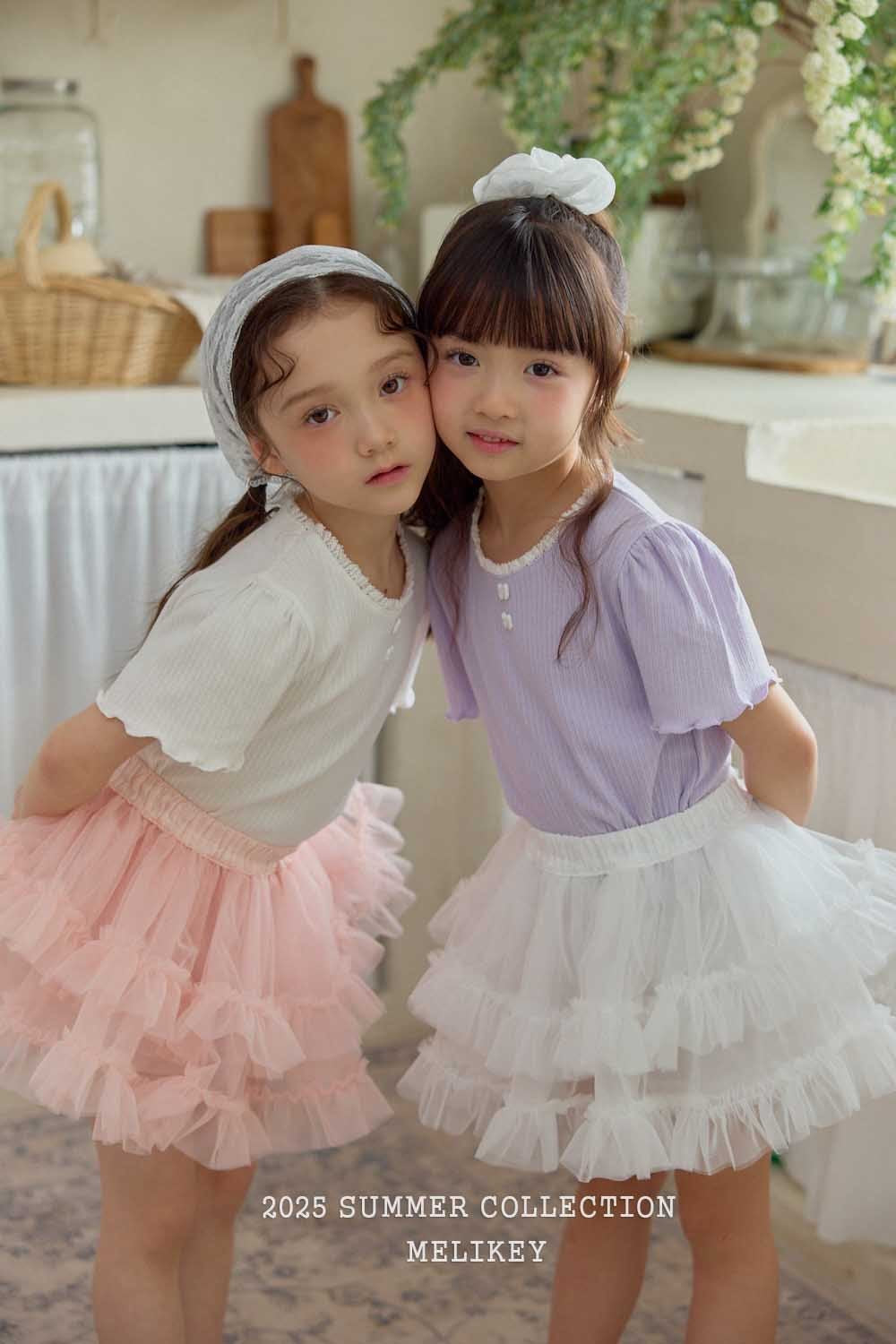 melikey ribbon button t (80-140cm)