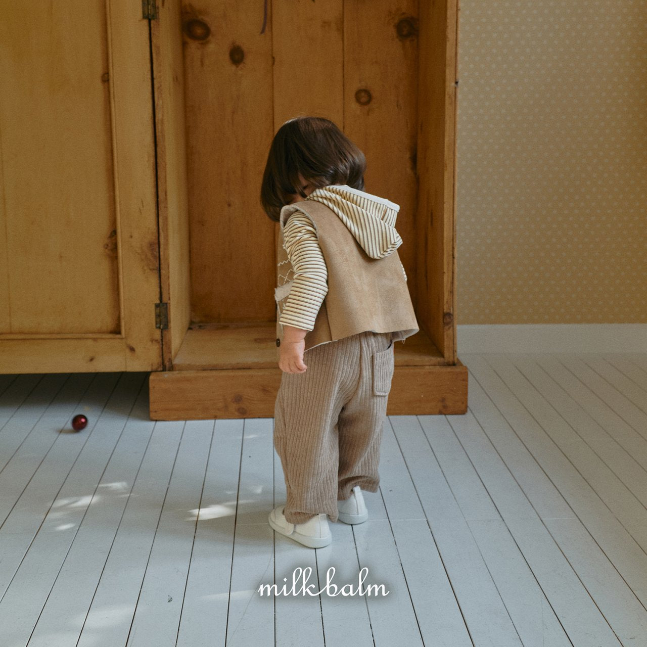 milkbalm snowflake mustang vest (75-125cm)